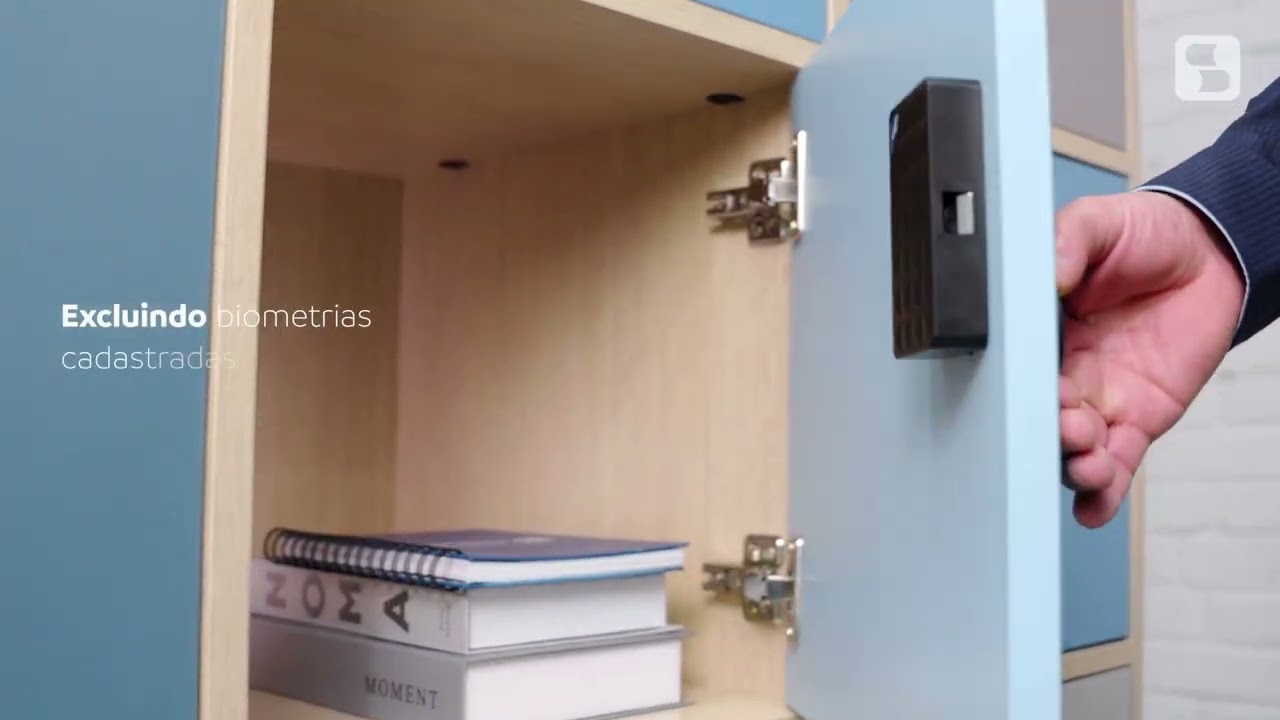 Como programar a Fechadura Biom&eacute;trica para M&oacute;veis 1731 da Soprano? OFICIAL