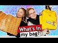 WHAT S IN MY BAG Eva Vs Bianca We Show You EVERYTHING In Our Handbags