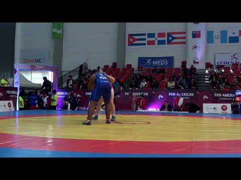 Quarterfinal FS - 125 kg: Zachery William REY (USA) df. Edgardo Juan LOPEZ MORELL (PUR) by TF, 11-0