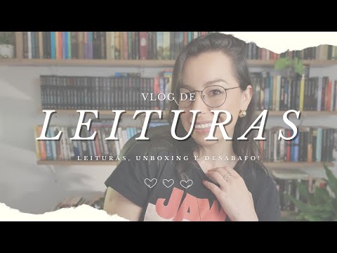 evitando a ressaca literária, unboxing de livros novos e desabafo sobre suspense! | VLOG DE LEITURA