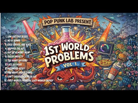 First World Problems - Blink-182, The Paradox & Green Day Inspired AI Punk Rock Remix [90s, 2000s]