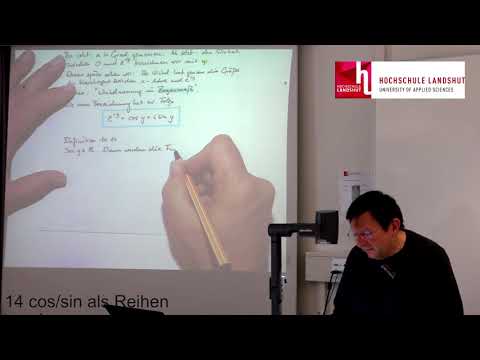 14 Cosinus und Sinus als Reihen