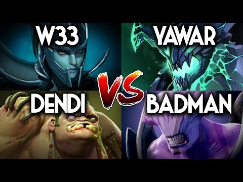 Allstar EU Pub Dota2 : Dendi w33 Attacker VS Badman Forev Yawar