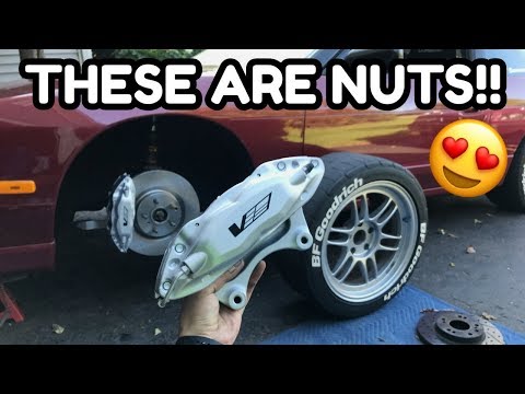CTS-V BREMBOS on my 240SX!! | SO CHEAP!