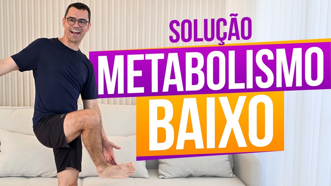 🌟 ACABE COM A BARRIGA EM CASA | 4 Exercícios Fáceis para o Metabolismo | Aurélio Alfieri