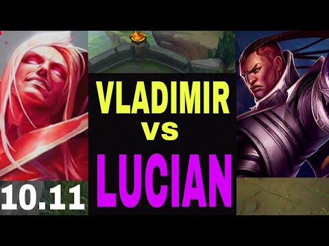 VLADIMIR vs LUCIAN top KÈO KHÓ _ VlaDiMir LOL