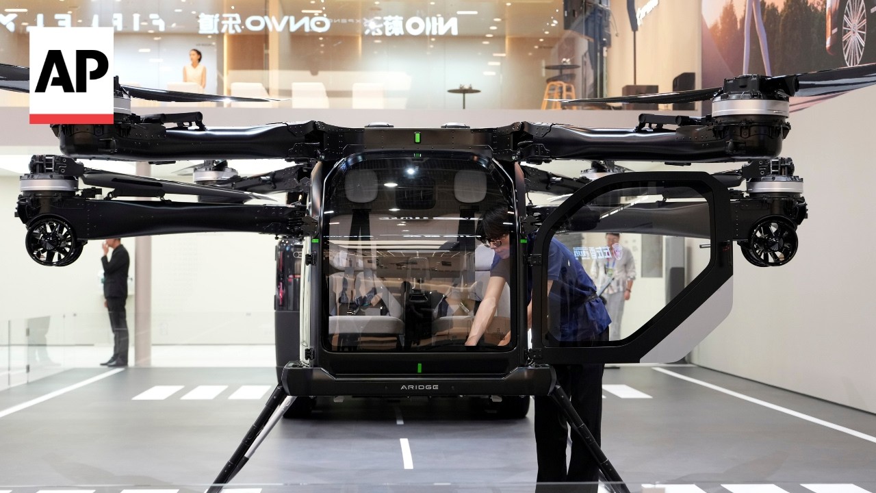 Video: XPeng unveils modular flying car at Munich event in Germany