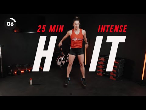 25 MIN CALORIE KILLER HIIT Workout   Full body Cardio, No Equipment