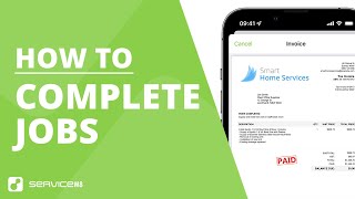 How to complete and invoice jobs with ServiceM8