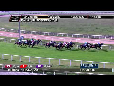 12/06/2020 – Hipódromo Maroñas – Carr 3 – RUSOPEREZ