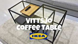 VITTSJO Coffee Table Unboxing & Assembling | IKEA How To
