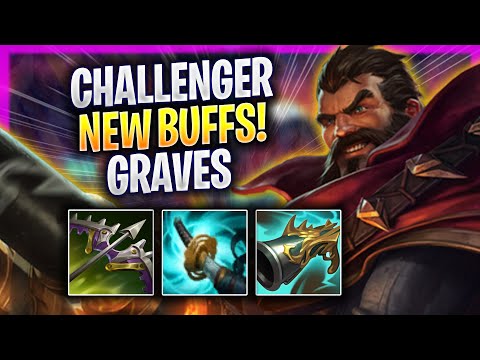KOREAN CHALLENGER TRIES GRAVES WITH NEW BUFFS! - Korean Challenger Plays Graves JUNGLE vs Viego!