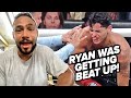 KEITH THURMAN SAYS RYAN GARCIA MADE RIGHT CHOICE TO STOP FIGHT; WAS GETTING BEAT UP BY GERVONTA!