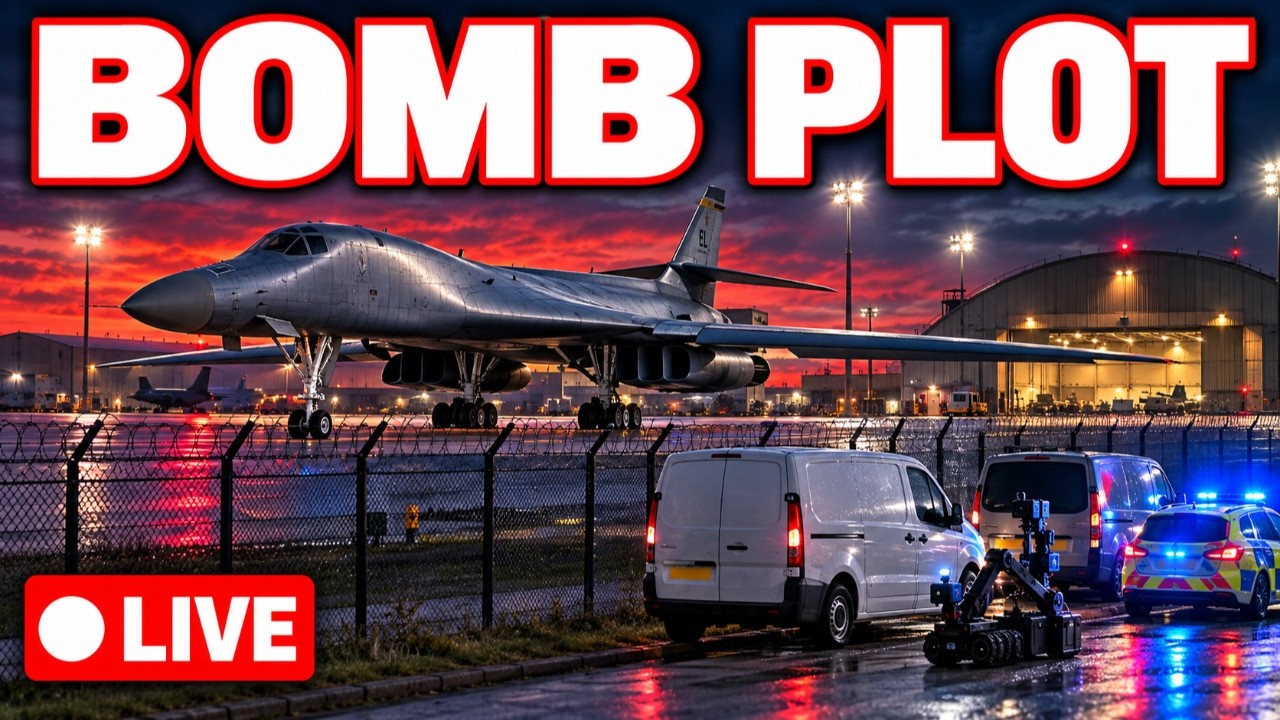 LIVE: RAF Fairford TERROR Plot MI5 Suspect IRGC Link