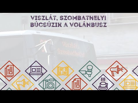 Viszlát Szombathely! Búcsúzik a Volánbusz a szombathelyi helyijárattól