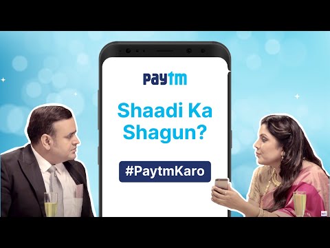 Shaadi ka Shagun Cash Nahi, Paytm Karo | Instant Money Transfer from Paytm Wallet