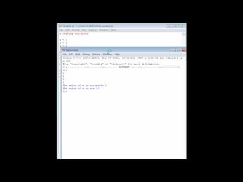 Python Beginner Lesson 4 Variables