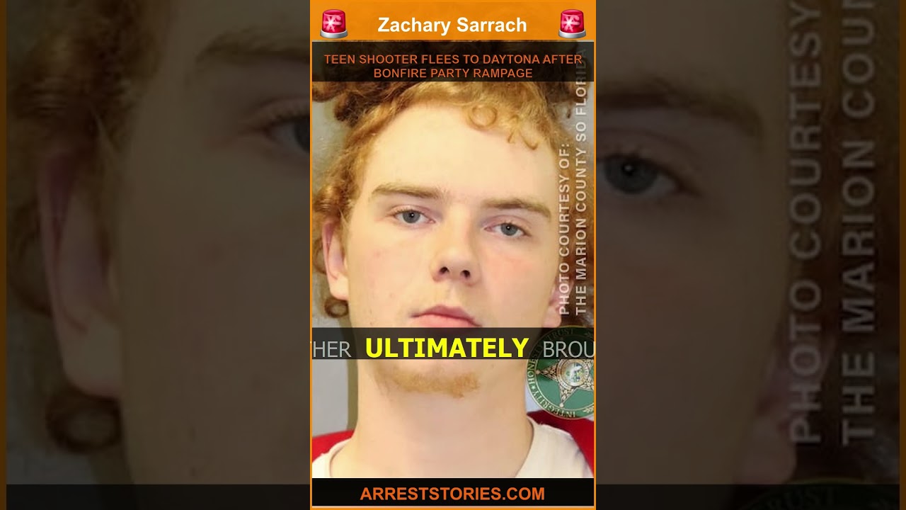 TEEN SHOOTER FLEES TO DAYTONA AFTER BONFIRE PARTY RAMPAGE