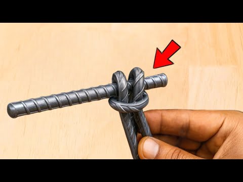 The ‘Fake Knot’ Rebar Door Handle (No One Believes It’s Real!
