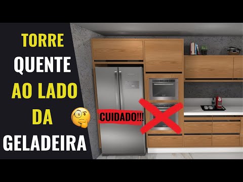 COZINHA PLANEJADA (TORRE QUENTE AO LADO DA GELADEIRA CUIDADO)