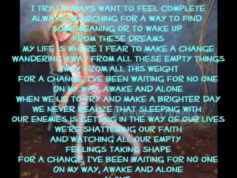 Craving Strange- Awake & Alone (lyrics)