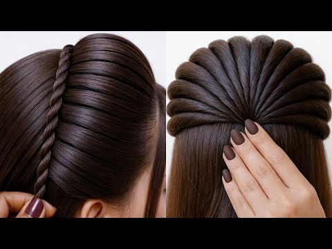 Beautiful & Simple Hairstyle Tutorial | Party Hairstyle For Girls | Hair Style Girl