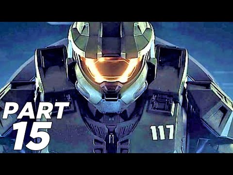 EVOLUTION OF SPIRE BOSS FIGHT IN HALO INFINITE CAMPAIGN Walkthrough Gameplay Part 15 (XBOX SERIES X)