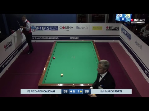 Forti Marco VS Calcinai Riccardo - 20° Campionato Italiano Firenze