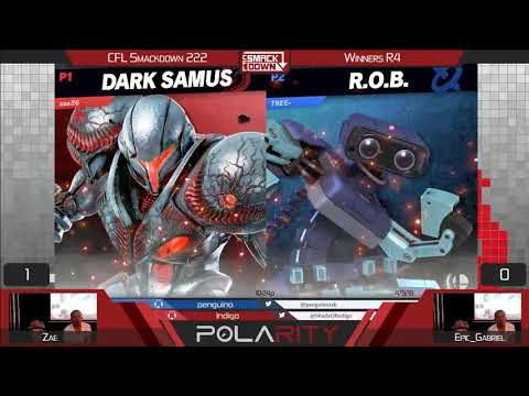 CFL Smackdown Ultimate 222 - zae26 (Dark Samus) vs Epic_Gabriel (R.O.B.) - Winners R4