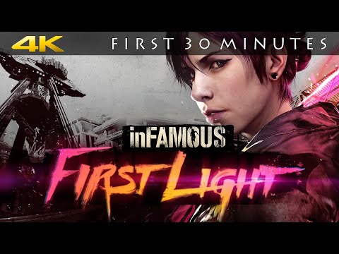 [PS5, PS4] Infamous First Light (4K 60 FPS Gameplay)