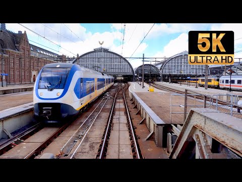 [5K] Spotters chasing Cabview Holland: Rhenen - Amsterdam SLT 17mei 2021