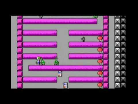 Commander Keen 1 - Complete Run Through, Every Item and Level in 10min