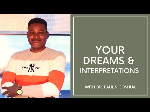 3 SIGNIFICANCE OF SEEING FLOWERS IN YOUR DREAMS|| Epi.56 DR. PAUL S. JOSHUA