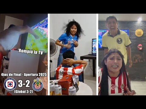 Aficionados REACCIONANDO al PENAL FALLADO del Chicharito