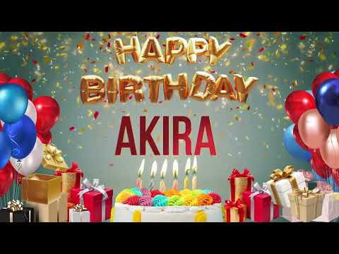 Akira - Happy Birthday Akira