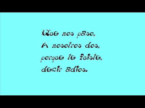 Que nos paso - Jhonny El Polaquito