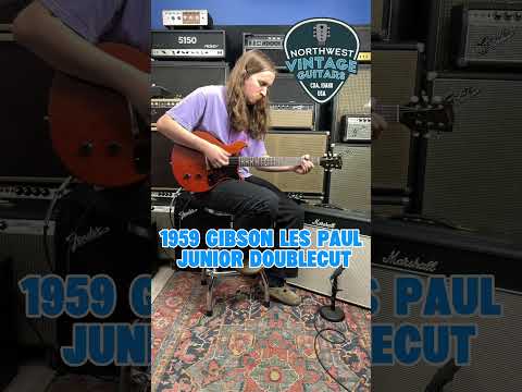 1959 Gibson Les Paul Junior Doublecut 100% Original - Cherry image 26