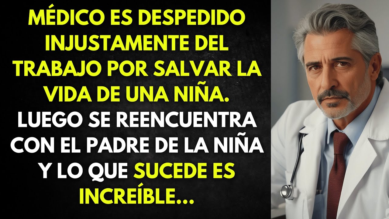 MÉDICO ES DESPEDIDO INJUSTAMENTE POR SALVAR LA VIDA DE NIÑA. LUEGO SE ENCUENTRA CON PADRE DE LA NIÑA