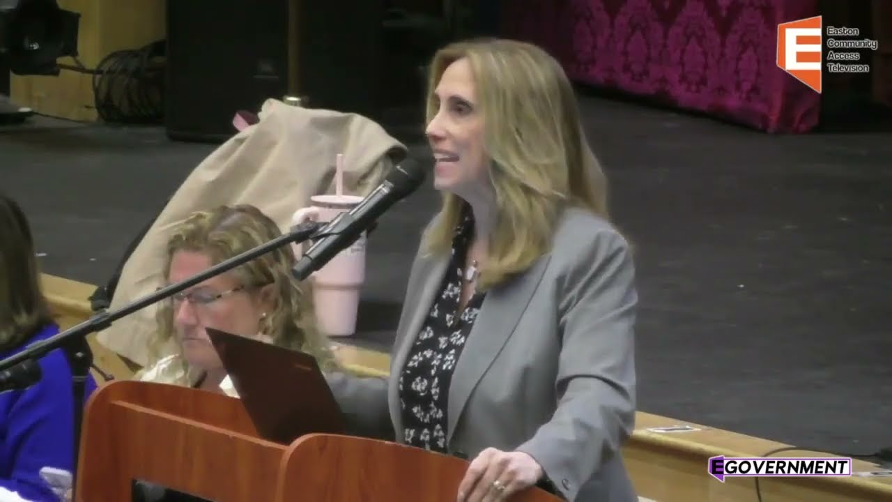 Easton School Committee Meeting 4/3/25
