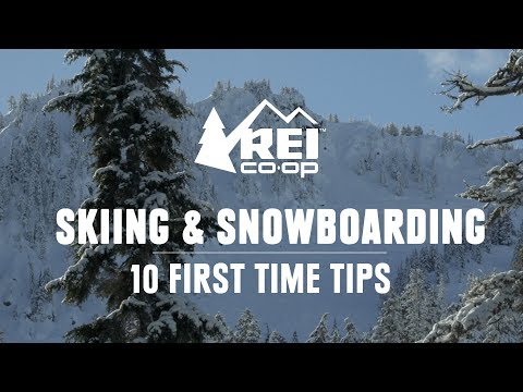 10 First Time Skiing and Snowboarding Tips || REI