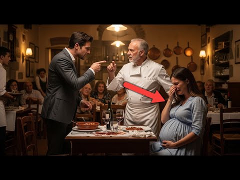 Il marito umilia la moglie incinta di gemelli al ristorante — lo chef lo vede e gli dà una lezione