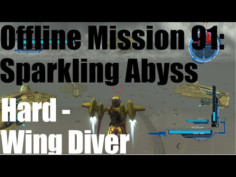 EDF 5: Offline Mission 91: Sparkling Abyss - Wing Diver / Hard