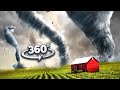 360 EXTREME TORNADO SIZE Comparison Natural Disaster VR 360 Video