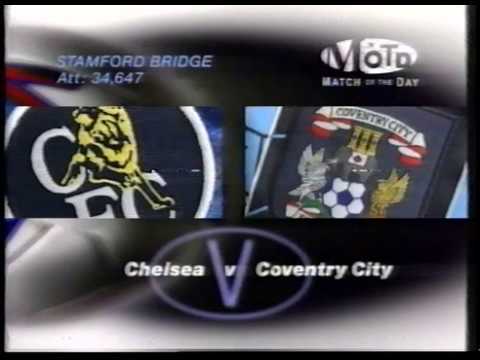 Chelsea v Coventry City 1997/98