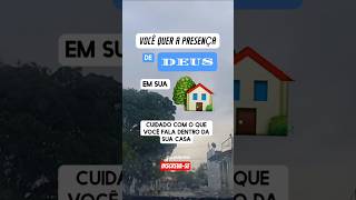 MINHA CASA É BÊNÇÃO DE DEUS, PODE ENTRAR SENHOR #casadedeus #minhacasa