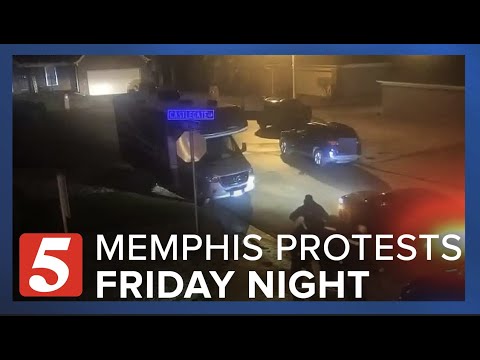 Memphis protests after the footage from Tyre Nichols' beating dropped