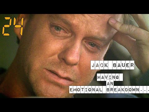 Jack Bauer burst into tears || Kiefer Sutherland 24 Tv Series
