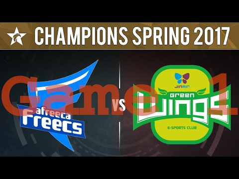 Highlights: LCK Spring 2017 - AFS vs JAG Game 1