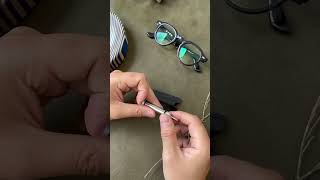 Who would’ve thought a eye glasses tool set can be so cool?  #menfashion #fashion #ootd #eyeglasses