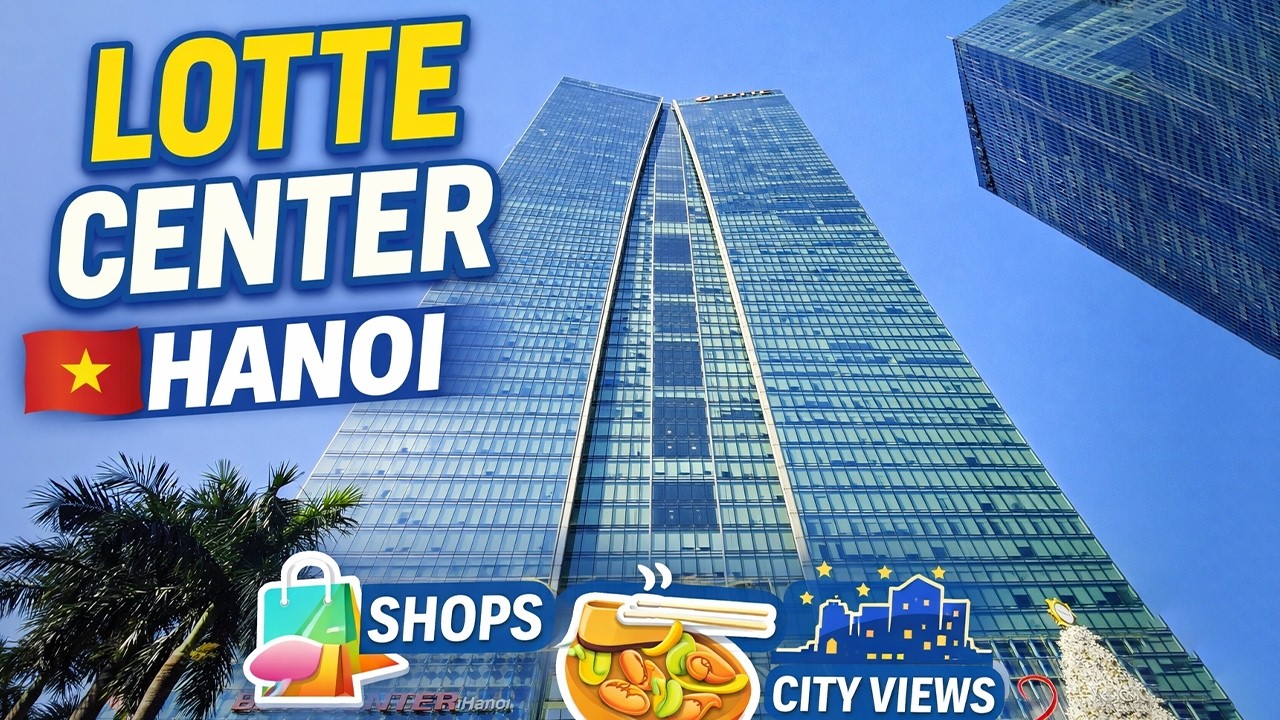 Immerse yourself in the Lotte Center Hanoi experience, where shopping, dining, and breathtaking city views converge on a stunning observation deck.